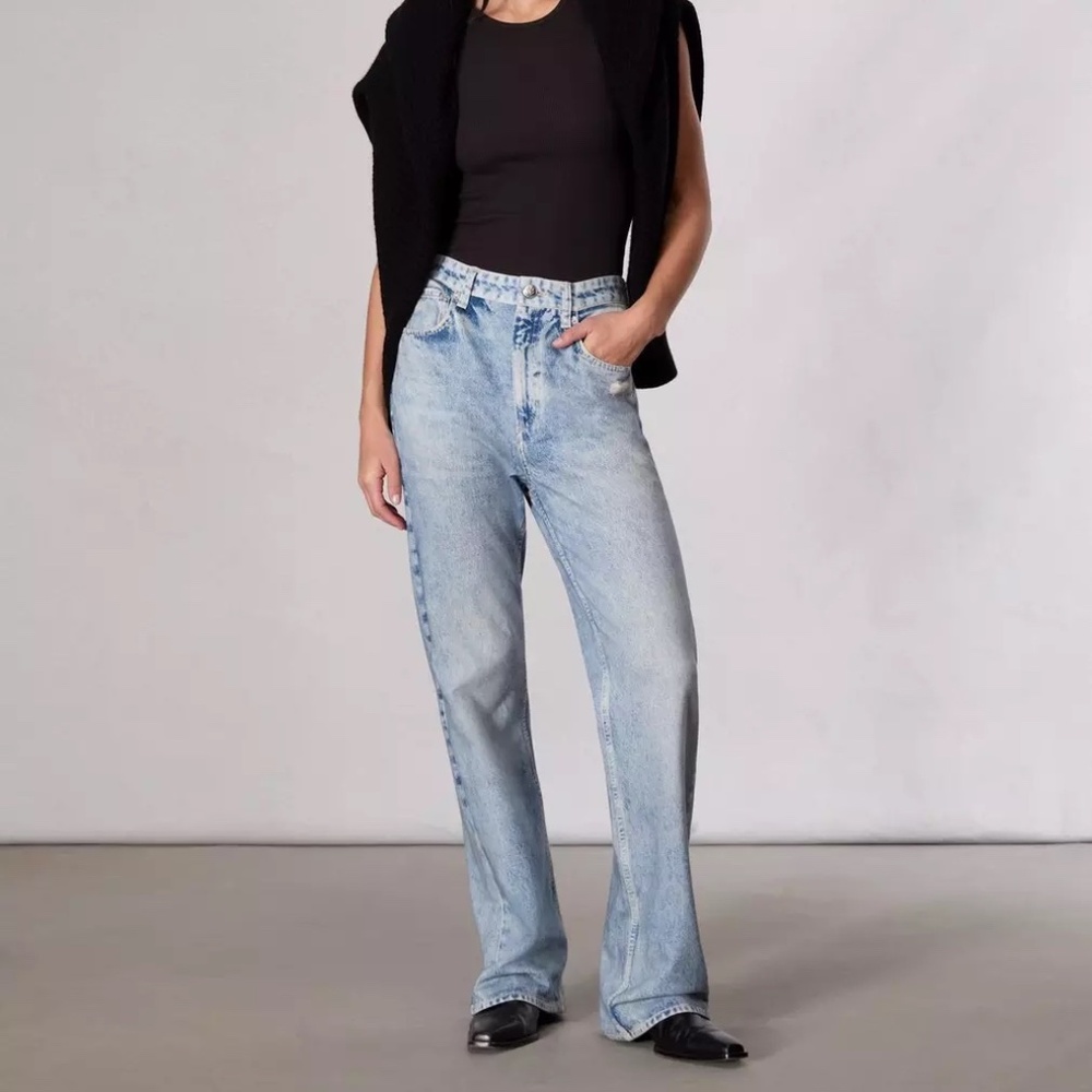 NWT Rag & bone Miramar Terry Shea Full-Length Pant SIZE 28